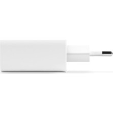 Smartcharger Duo Usb-C+Usb-A Seyahat Şarj Aleti 2.4A Beyaz 2 Yıl Garantili