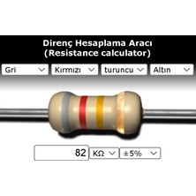 OEM 82 Kr (Kiloohm) Direnç 14 Watt