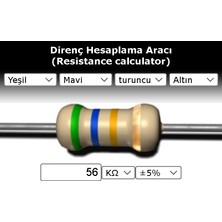 OEM 56 Kr (Kilo Ohm) Direnç 14 Watt