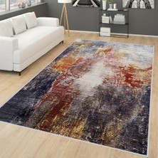 Rovigo Home Dijital Baskı Yıkanabilir Kaymaz Taban Salon Halısı RVG0270