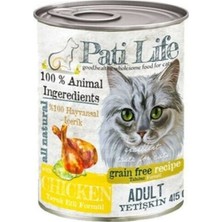 Pati Life 24'lü 415 gr Tavuklu Kedi Konserve