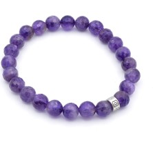 Murty99 Doğal Faset Kesim Ametist Bileklik 1.kalite 001