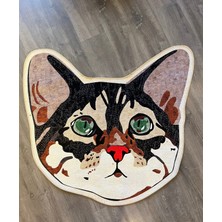 Rugs Modern Mira 893 Sevimli Kedi Desenli Halı