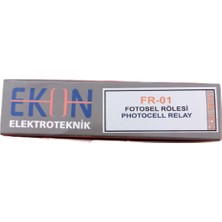 Ekon Fr 01 Fotosel Röle (1-10 Lüx Ayarlı)