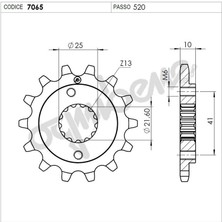 Ognibene Honda Ognıbene Ön Dişli 15T