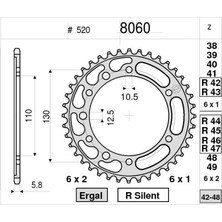 Ognibene Kawasakı 500 Ognıbene Arka Dişli 43T