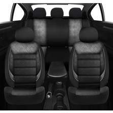 Nice Shop Renault Megane 1 Uyumlu Koltuk Kılıfı Scorpion Serisi - Kırmızı