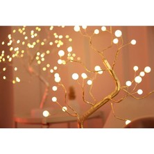Daily Link Dekoratif 36 LED 3D Masa Üstü Ağaç Lamba Noel Işığı