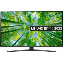 LG 43UQ81006LB 43" 109 Ekran Uydu Alıcılı 4K Ultra HD webOS Smart LED TV