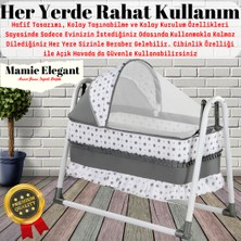 Mamie Elegant Portatif Sallanır Sepet Beşik Hamak Beşik Bebek Beşiği