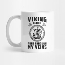 Pixxa Damarlarımdaki Viking Kanı Kupa Bardak