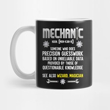 Pixxa Mechanic - Mekanik - Kelime Anlamı Kupa Bardak