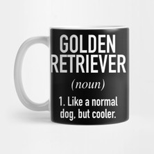 Pixxa Golden Retriever - Kelime Anlamı Kupa Bardak