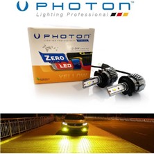 Photon H7 LED Xenon Oto Ampul  Zero Fansız Sarı