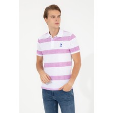 U.S. Polo Assn. Erkek Menekşe T-Shirt 50249170-VR037