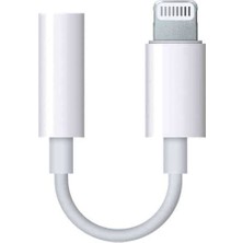 Enfein Lightning To 3.5mm Aux Dönüştürücü Adaptör, iPhone Için Kulaklık Dönüştürücü Beyaz