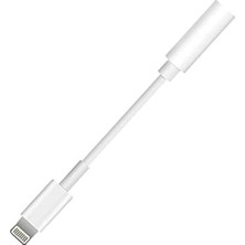 Enfein Lightning To 3.5mm Aux Dönüştürücü Adaptör, iPhone Için Kulaklık Dönüştürücü Beyaz