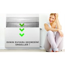 KL HOME -Doğalgaz Faturanı düşür 3 adet 10mm Kalınlık  Tasarruf Petek Yalıtım Levhası Radyatör Arkalığı Arkası Levha Ses Isı Yalıtım Malzemesi