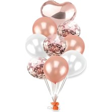 Çıtı Pıtı Store Rose Gold Balon Set