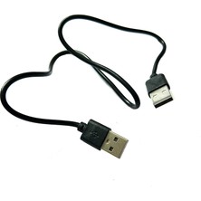 Aogo 40CM USB Erkek Erkek Kablo USB 2.0 Tip A Erkek M/m 40 cm USB Erkek Erkek 0.4m