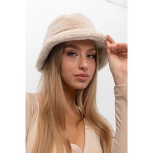 Saria Moda Peluş Bucket Şapka