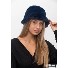 Saria Moda Peluş Bucket Şapka