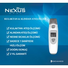Direct Nexus Dual Kulaktan & Alından Ateş Ölçer