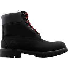 Timberland 6 In Premium Fur Warm Lined Boot Erkek Günlük Bot TB0A2EDY0011 Siyah