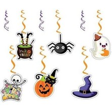 Çıtı Pıtı Store Halloween Cadılar Bayramı Tavan Süs 8 Li