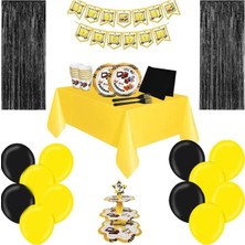 Çıtı Pıtı Store Inşaat Temalı Doğum Günü Parti Seti 8 Kişilik