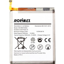 Rovimex Samsung Galaxy Note 20 Ultra (SM-N985F) Rovimex Batarya Pil