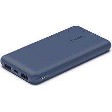 Belkin 10K Power Bank With Usbc 15W, Dual Usba, 15CM Usba To C C