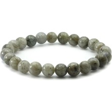 Pigado Hakiki Doğaltaş Labradorit Taşı Unisex Bileklik