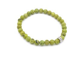 Murty99 Hakiki Doğal Kanada Yeşimi Bileklik 1.kalite 011