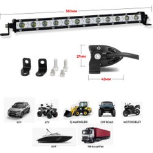 Nkt Group 38 cm Offroad LED Beyaz Bar 12 LED