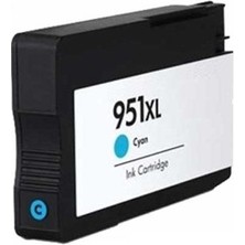 Calligraph Hp Uyumlu 951XL (CN046AE) (27ML) Muadil Mavi Inkjet Kartuş