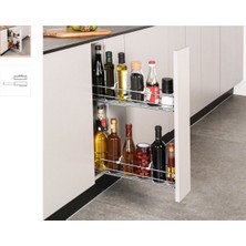 Hafele Bonus Şişelik 150MM Gümüş Gri Renk