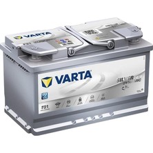 Varta F21 Akü,varta 80 Amper Agm Akü,varta 80 Amper Jel Akü