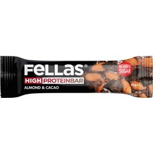 Fellas Yüksek Protein Bar - Badem Ve Kakao 45 Gr