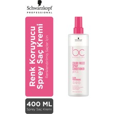 Schwarzkopf Bc Bonacure Color Freeze Ph 4.5 Renk Koruyucu Vegan Sprey Saç Kremi 400 Ml