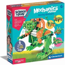 Clementoni 75061TR Hareketli Dinozorlar - Mechanics Junior, Mekanik Laboratuarı +6 Yaş