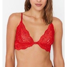 Deep Secret ÖNDEN KLİPSLİ FULL DANTEL BRALET