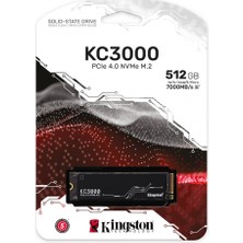 Kıngston SKC3000S/1024G, KC3000, 1024GB, 7000/6000, Nvme Pcıe M.2 SSD