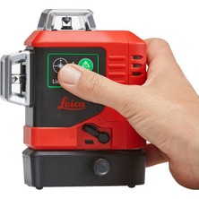 Leıca Lıno L6GS 3 Eksen 360 Derece Çapraz Çizgili Şarjlı Yeşil Lazer Terazi