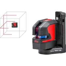 Leıca Lıno L2 Çapraz Çizgili Şarjlı Kırmızı Lazer Terazi