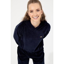 U.S. Polo Assn. Kadın Lacivert Sweatshirt 50261173-VR033