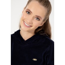 U.S. Polo Assn. Kadın Lacivert Sweatshirt 50261173-VR033