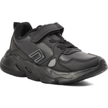 Cool Tokyo-P Siyah Çocuk Cırtlı Spor Ayakkabı