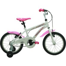 Belderia Tec Angel 16" Jant Vitessiz V-Fren Beyaz Çocuk Bisikleti
