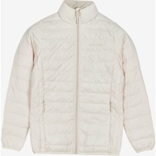 Skechers W Turtle Neck Essential Jacket Beyaz Kadın Mont S212273-102
